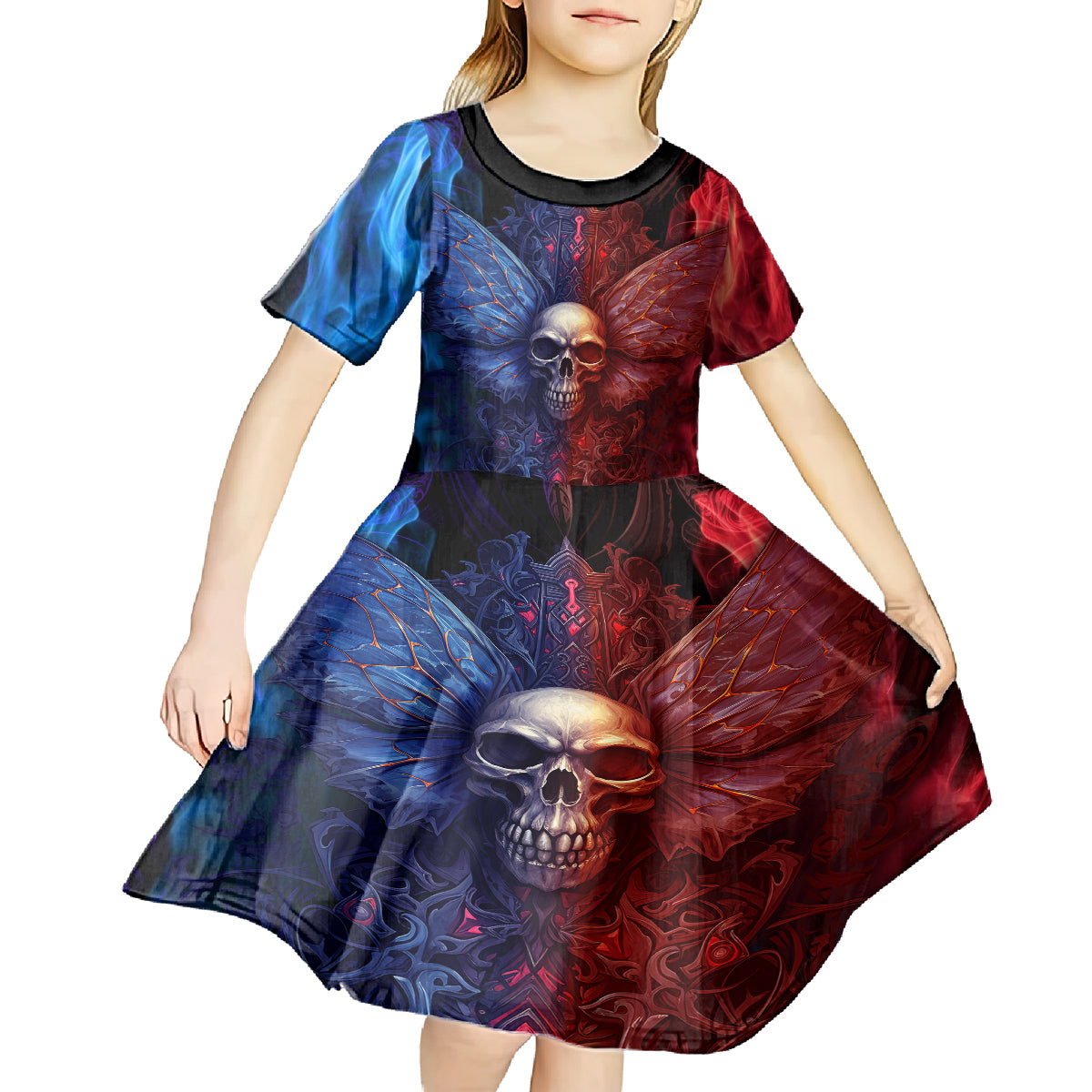 I am Who I Am Your Approval Isn't Needed Kid Short Sleeve Dress - Wonder Print Shop