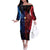 I am Who I Am Your Approval Isn't Needed Off The Shoulder Long Sleeve Dress - Wonder Print Shop