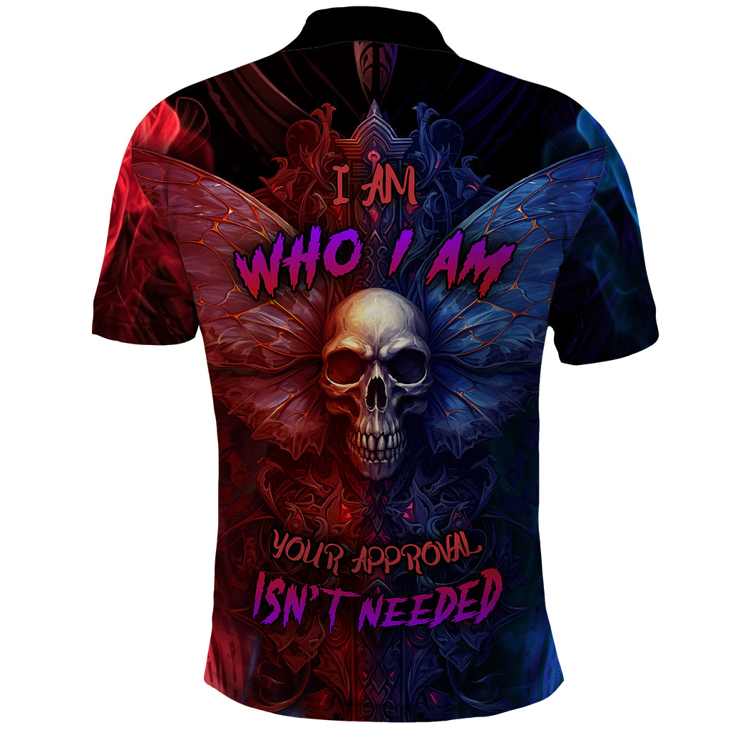 I am Who I Am Your Approval Isn't Needed Polo Shirt - Wonder Print Shop