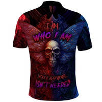 I am Who I Am Your Approval Isn't Needed Polo Shirt - Wonder Print Shop