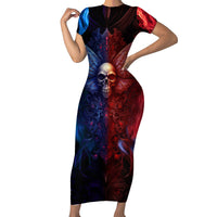 I am Who I Am Your Approval Isn't Needed Short Sleeve Bodycon Dress - Wonder Print Shop