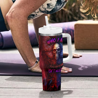 I am Who I Am Your Approval Isn't Needed Tumbler With Handle - Wonder Print Shop