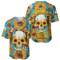 She Is Sunshine Mixed With A Little Hurricane Baseball Jersey - Wonder Print Shop