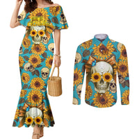 she-is-sunshine-mixed-with-a-little-hurricane-couples-matching-mermaid-dress-and-long-sleeve-button-shirts