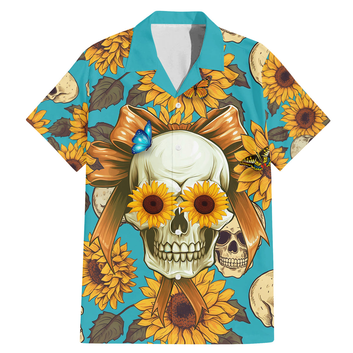 She Is Sunshine Mixed With A Little Hurricane Family Matching Mermaid Dress and Hawaiian Shirt - Wonder Print Shop