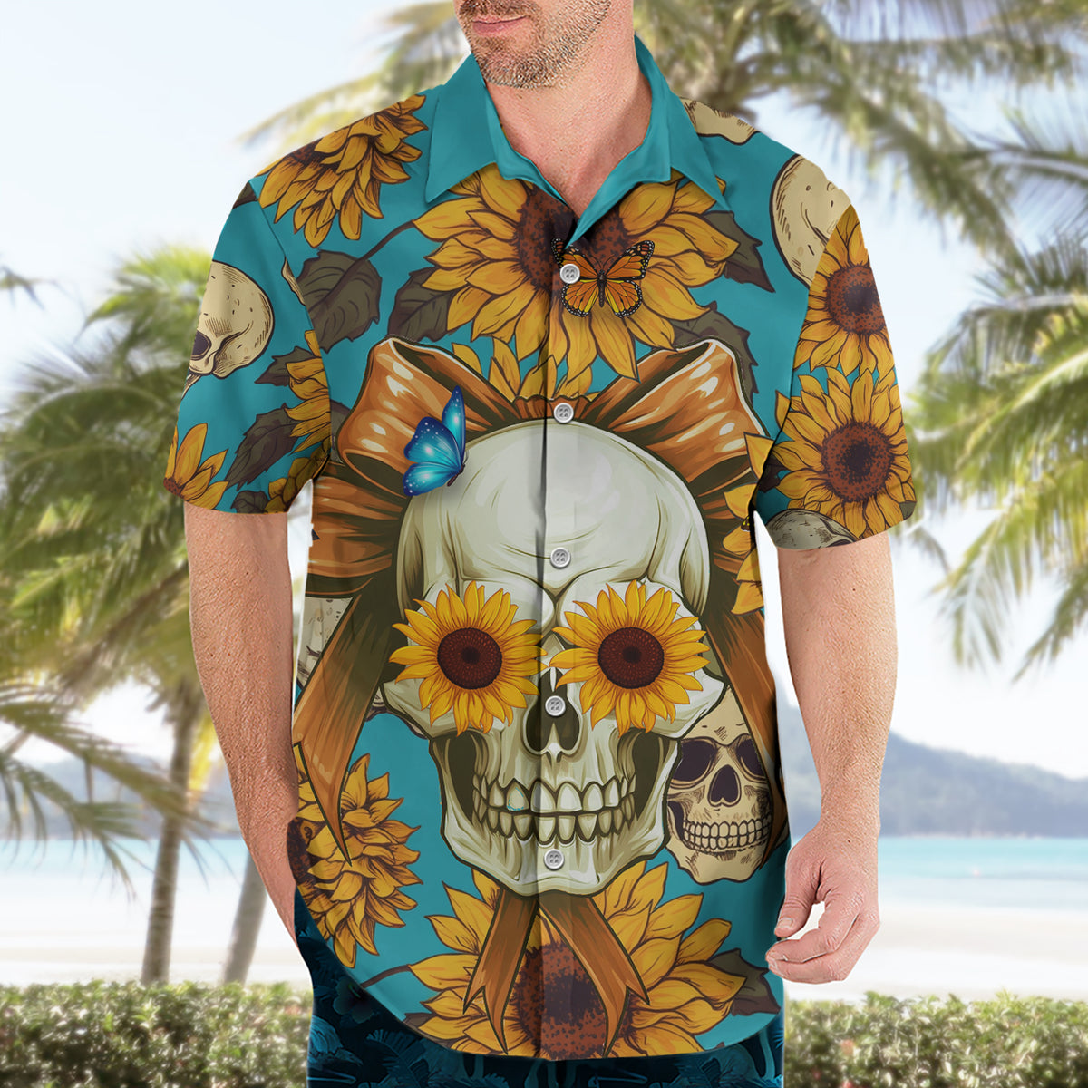 She Is Sunshine Mixed With A Little Hurricane Hawaiian Shirt - Wonder Print Shop