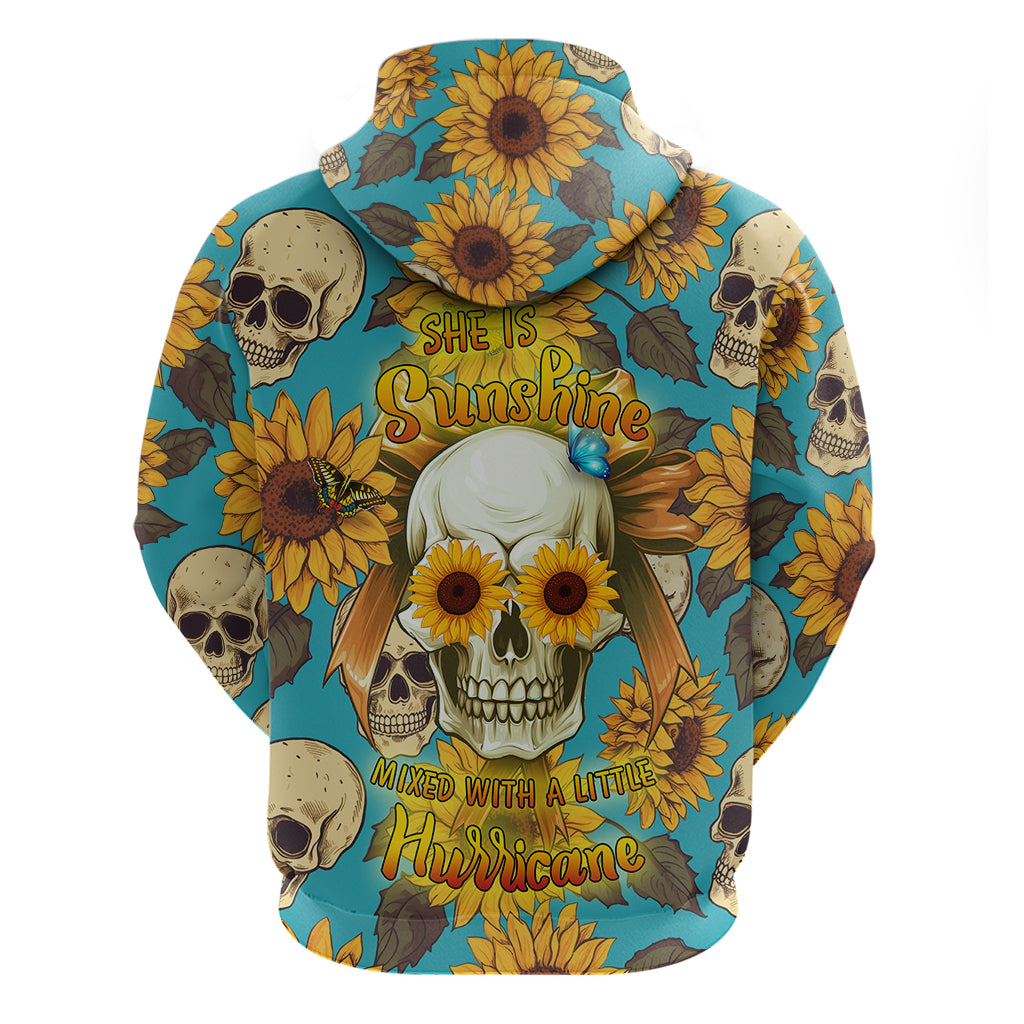 She Is Sunshine Mixed With A Little Hurricane Hoodie - Wonder Print Shop