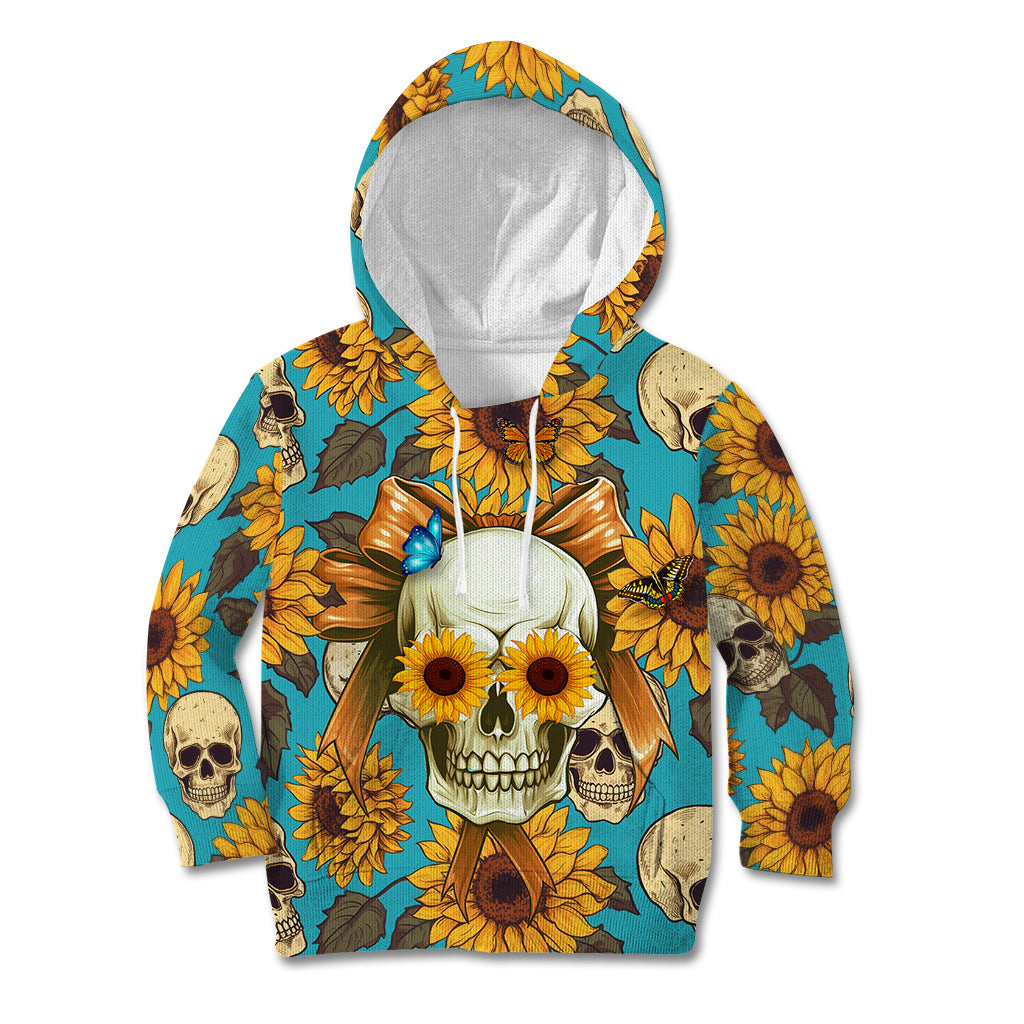 She Is Sunshine Mixed With A Little Hurricane Kid Hoodie - Wonder Print Shop