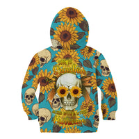 She Is Sunshine Mixed With A Little Hurricane Kid Hoodie - Wonder Print Shop