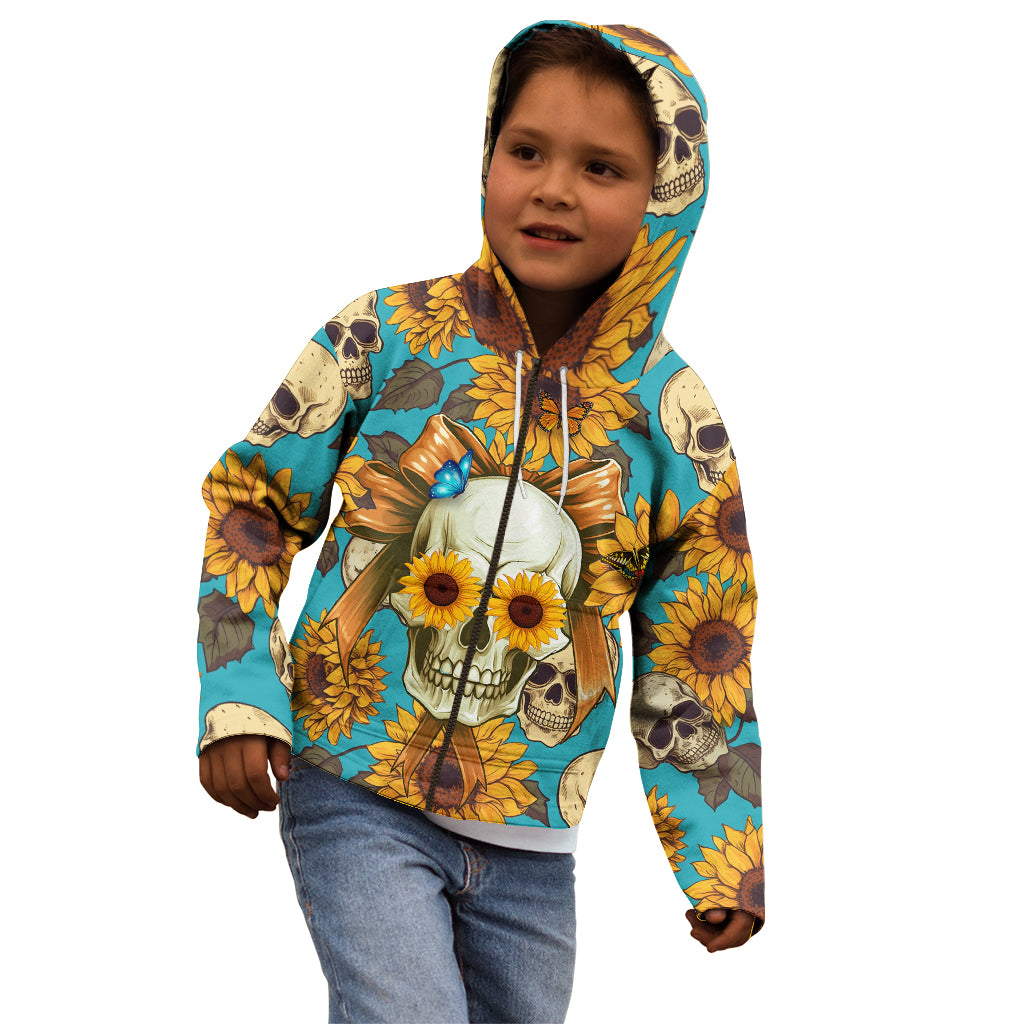 She Is Sunshine Mixed With A Little Hurricane Kid Hoodie - Wonder Print Shop
