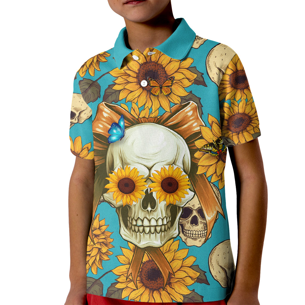 She Is Sunshine Mixed With A Little Hurricane Kid Polo Shirt - Wonder Print Shop