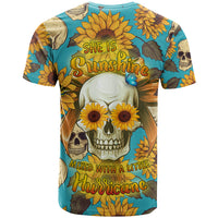 She Is Sunshine Mixed With A Little Hurricane T Shirt - Wonder Print Shop