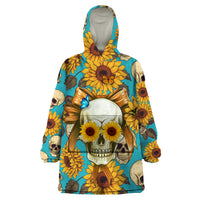 She Is Sunshine Mixed With A Little Hurricane Wearable Blanket Hoodie - Wonder Print Shop
