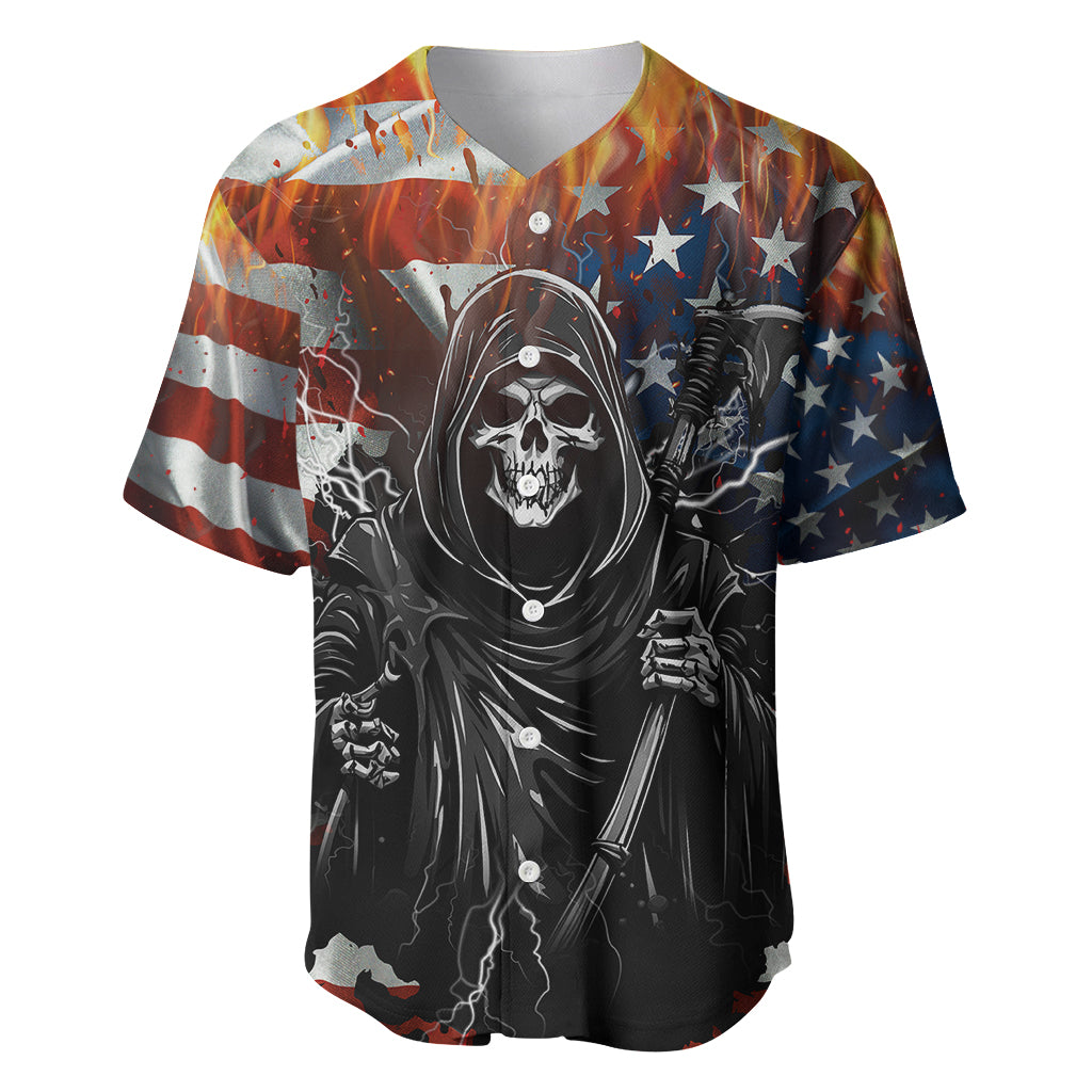 America Live It Love it Or Get the Hell Out Baseball Jersey - Wonder Print Shop