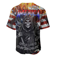 America Live It Love it Or Get the Hell Out Baseball Jersey - Wonder Print Shop