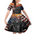 America Live It Love it Or Get the Hell Out Family Matching Summer Maxi Dress and Hawaiian Shirt - Wonder Print Shop