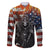 America Live It Love it Or Get the Hell Out Family Matching Summer Maxi Dress and Hawaiian Shirt - Wonder Print Shop