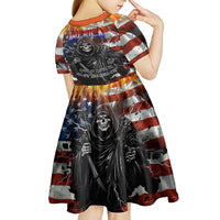 America Live It Love it Or Get the Hell Out Kid Short Sleeve Dress - Wonder Print Shop