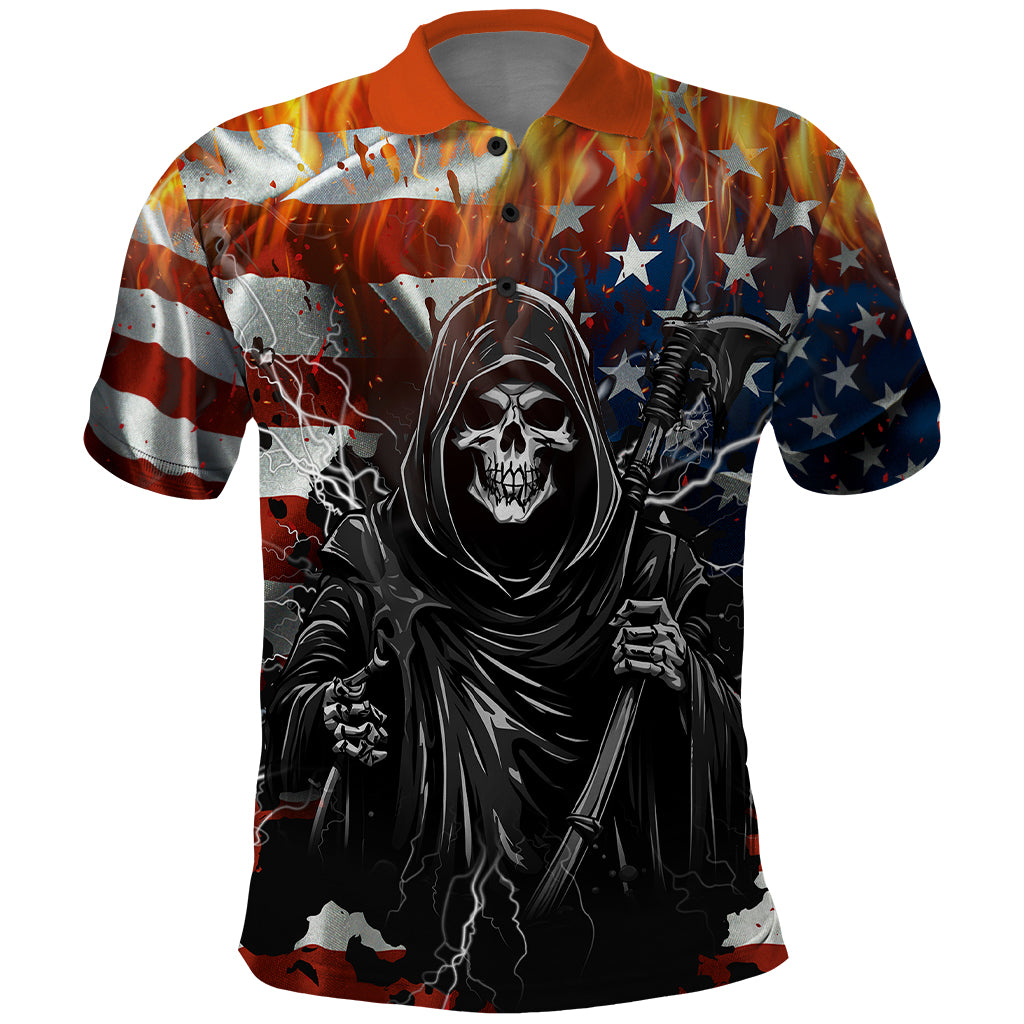 America Live It Love it Or Get the Hell Out Polo Shirt - Wonder Print Shop