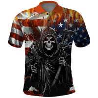America Live It Love it Or Get the Hell Out Polo Shirt - Wonder Print Shop