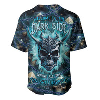 Welcome To The Dark Side Baseball Jersey - Wonder Print Shop