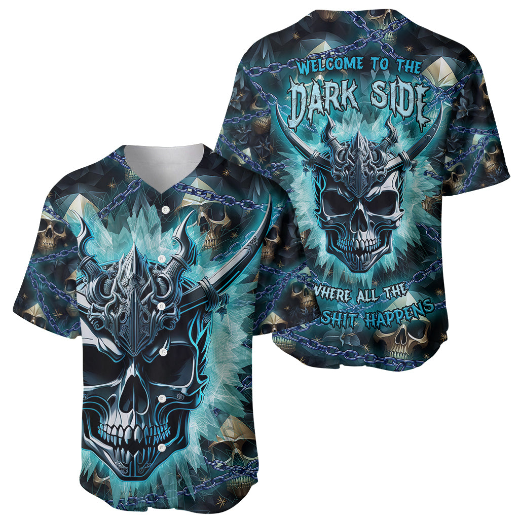 Welcome To The Dark Side Baseball Jersey - Wonder Print Shop