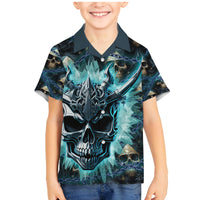 Welcome To The Dark Side Family Matching Mermaid Dress and Hawaiian Shirt - Wonder Print Shop