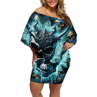 Welcome To The Dark Side Family Matching Off Shoulder Short Dress and Hawaiian Shirt - Wonder Print Shop