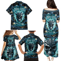 Welcome To The Dark Side Family Matching Puletasi Dress and Hawaiian Shirt - Wonder Print Shop