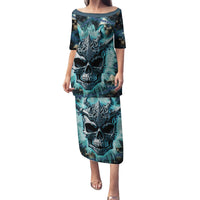 Welcome To The Dark Side Family Matching Puletasi Dress and Hawaiian Shirt - Wonder Print Shop