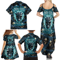 Welcome To The Dark Side Family Matching Summer Maxi Dress and Hawaiian Shirt - Wonder Print Shop