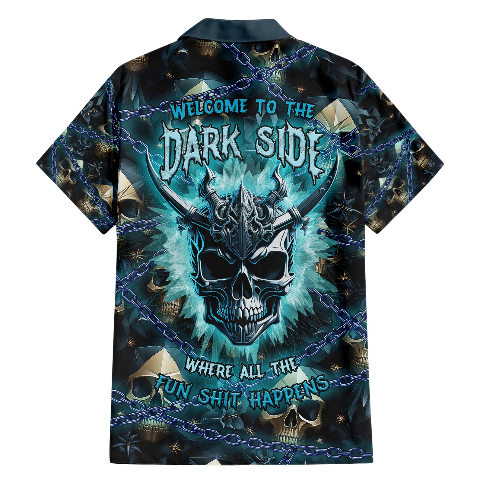 Welcome To The Dark Side Hawaiian Shirt - Wonder Print Shop