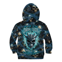 Welcome To The Dark Side Kid Hoodie - Wonder Print Shop