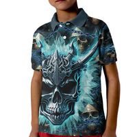 Welcome To The Dark Side Kid Polo Shirt - Wonder Print Shop