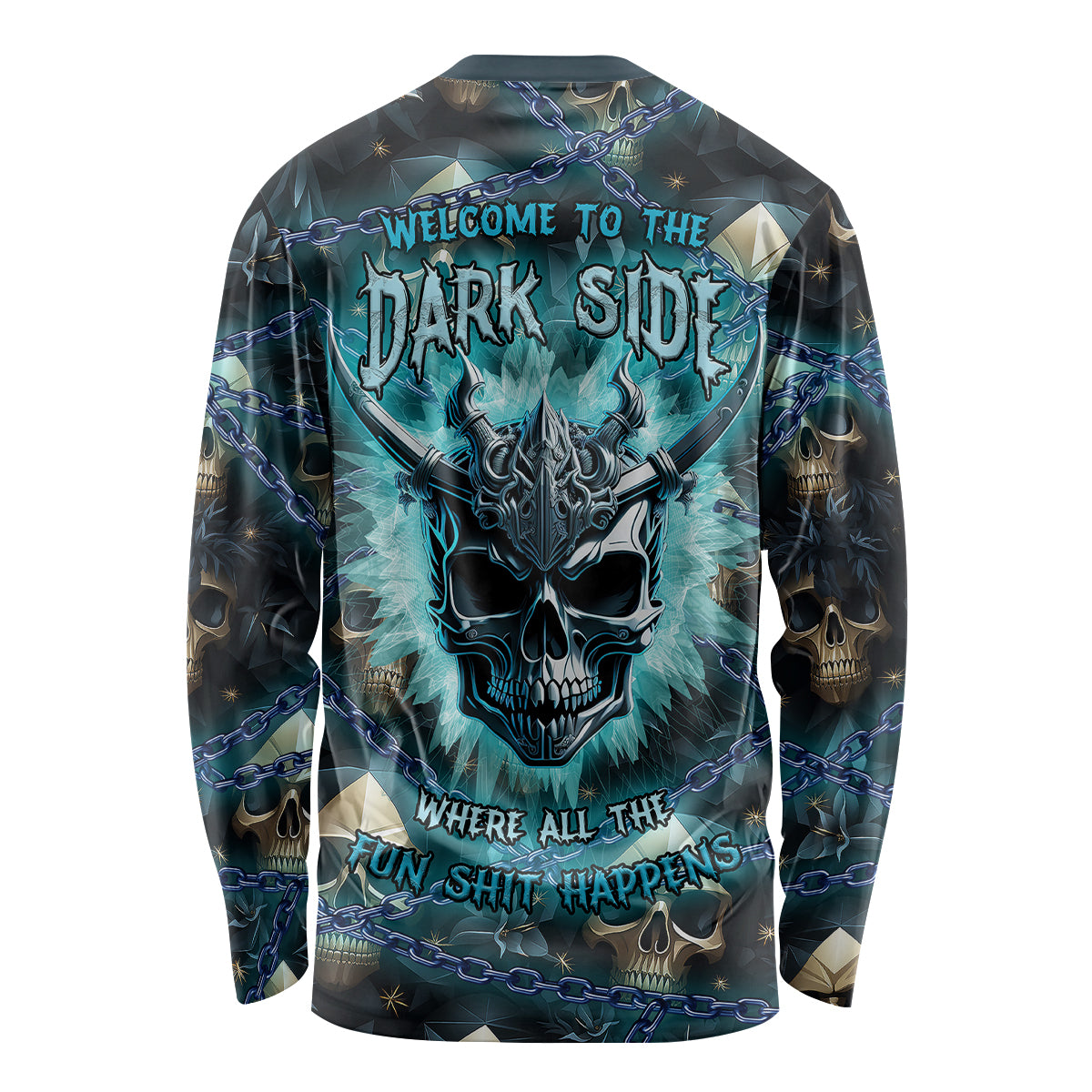 Welcome To The Dark Side Long Sleeve Shirt - Wonder Print Shop