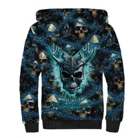 Welcome To The Dark Side Sherpa Hoodie - Wonder Print Shop