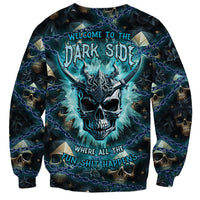 Welcome To The Dark Side Sweatshirt - Wonder Print Shop