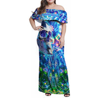 Be Careful Who You F Over Some Of Us F Back Family Matching Off Shoulder Maxi Dress and Hawaiian Shirt - Wonder Print Shop