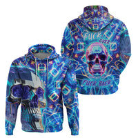 Be Careful Who You F Over Some Of Us F Back Hoodie - Wonder Print Shop