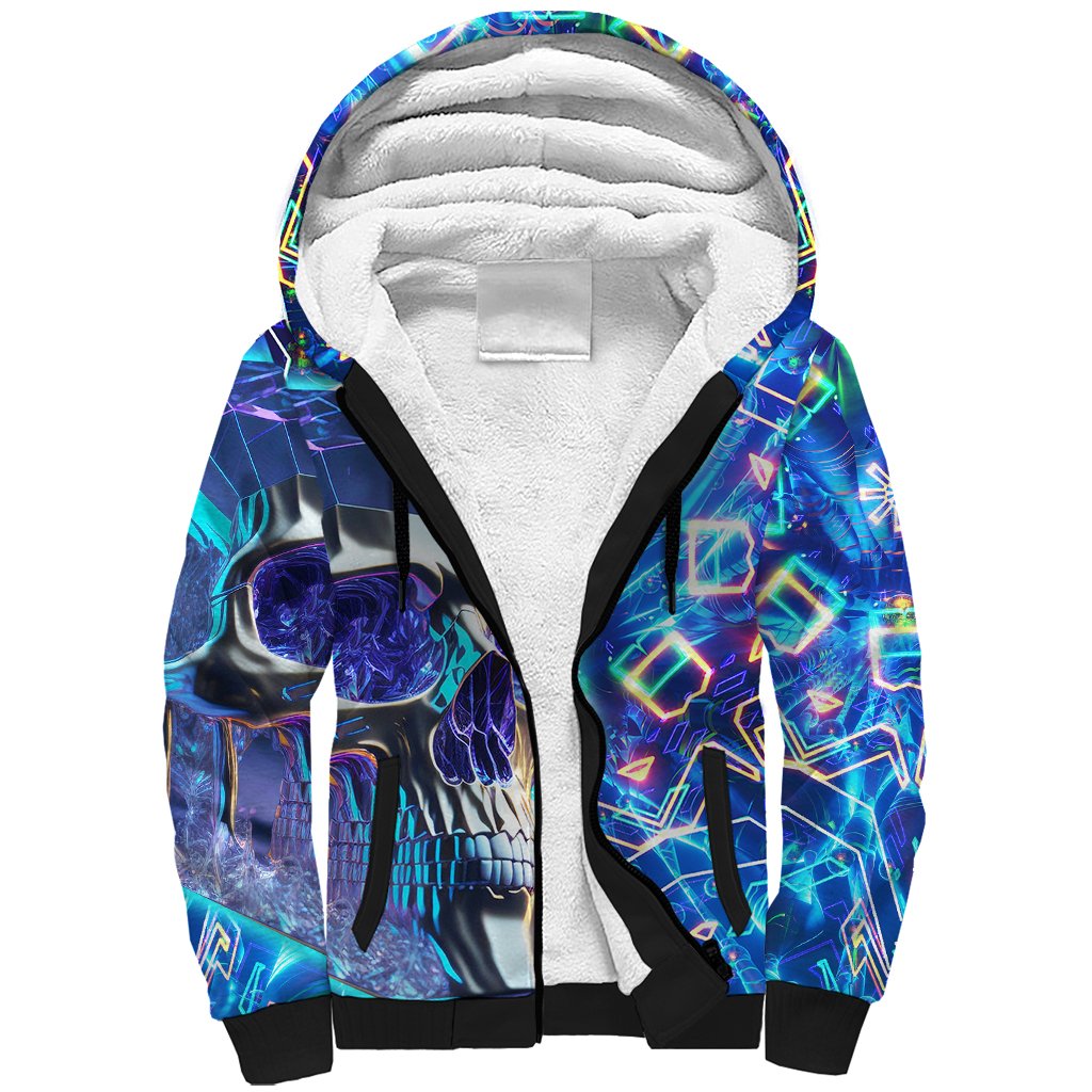 Be Careful Who You F Over Some Of Us F Back Sherpa Hoodie - Wonder Print Shop