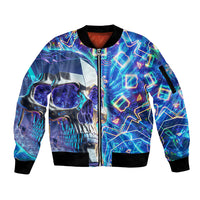 Be Careful Who You F Over Some Of Us F Back Sleeve Zip Bomber Jacket - Wonder Print Shop