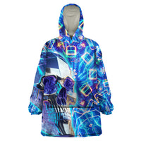 Be Careful Who You F Over Some Of Us F Back Wearable Blanket Hoodie - Wonder Print Shop