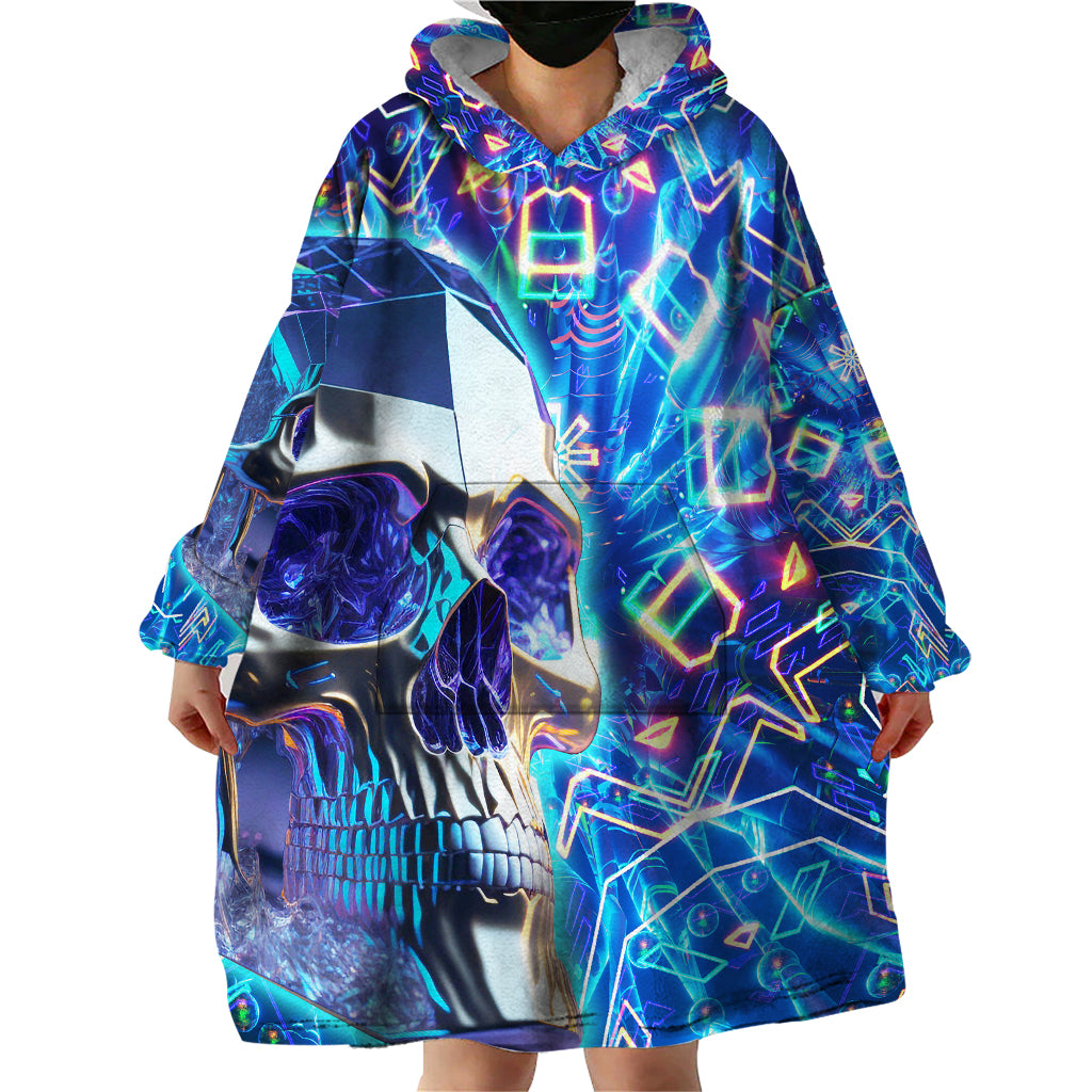 Be Careful Who You F Over Some Of Us F Back Wearable Blanket Hoodie - Wonder Print Shop