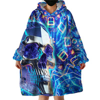 Be Careful Who You F Over Some Of Us F Back Wearable Blanket Hoodie - Wonder Print Shop