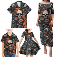 I Talk I Smile I Laugh Too But Be Care Ful When I'm Silent Family Matching Puletasi Dress and Hawaiian Shirt - Wonder Print Shop