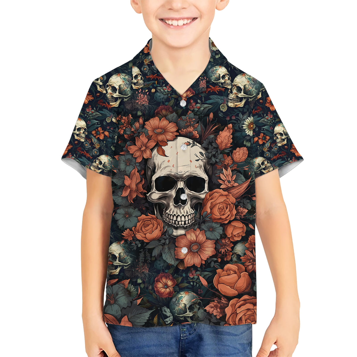 I Talk I Smile I Laugh Too But Be Care Ful When I'm Silent Kid Hawaiian Shirt - Wonder Print Shop