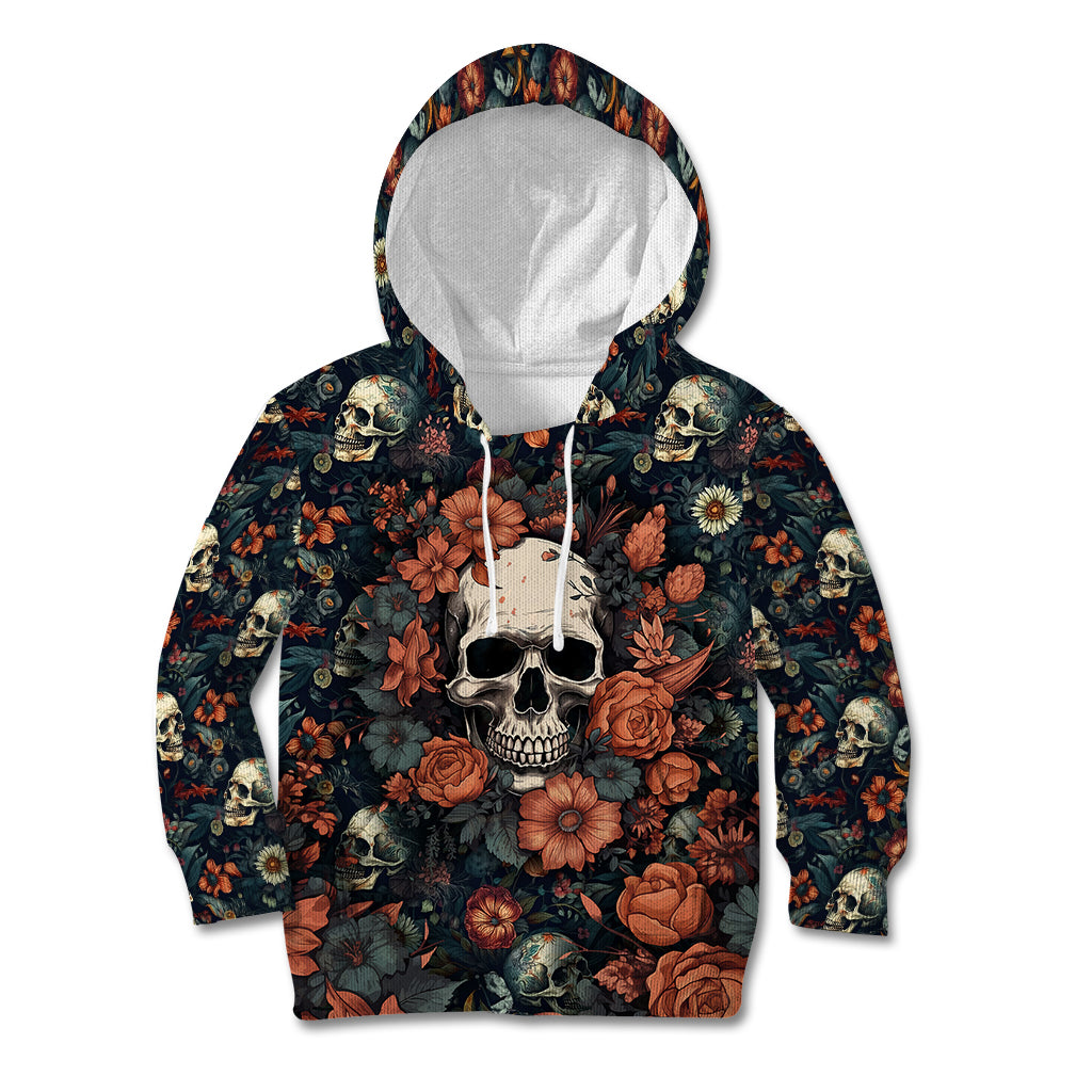 I Talk I Smile I Laugh Too But Be Care Ful When I'm Silent Kid Hoodie - Wonder Print Shop