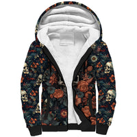 I Talk I Smile I Laugh Too But Be Care Ful When I'm Silent Sherpa Hoodie - Wonder Print Shop