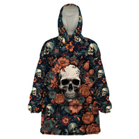 I Talk I Smile I Laugh Too But Be Care Ful When I'm Silent Wearable Blanket Hoodie - Wonder Print Shop