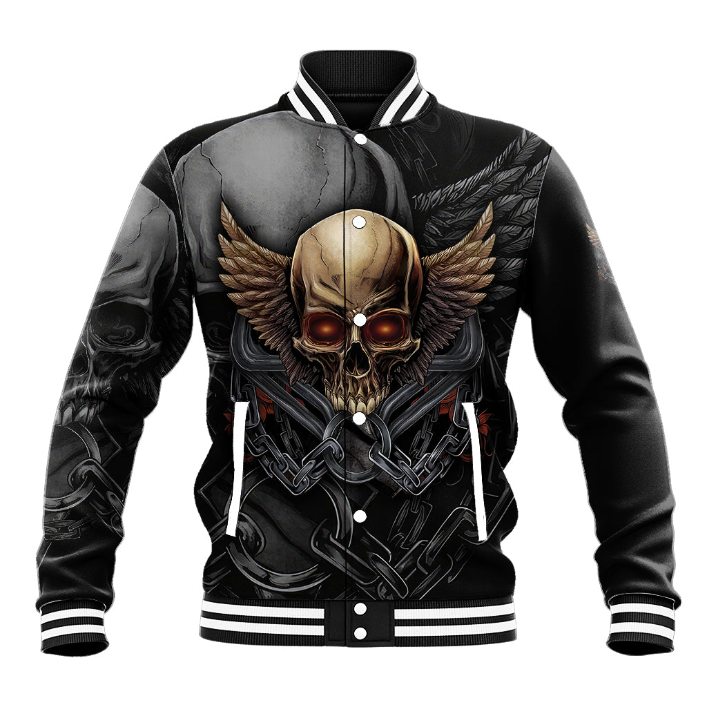 People Give Me The Creep Baseball Jacket - Wonder Print Shop